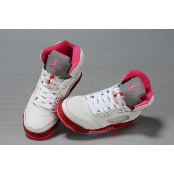 air jordan rose et blanche