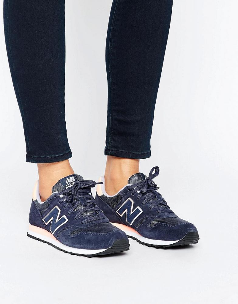 baskets new balance femme bleu