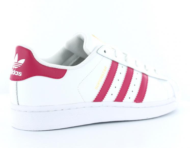adidas rose et blanche